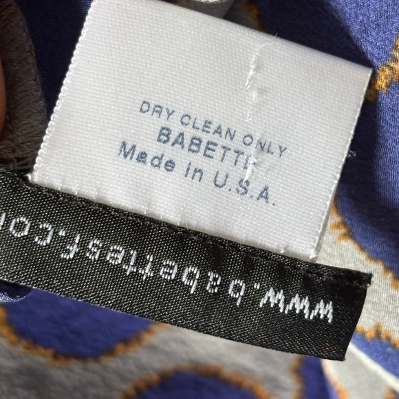 Babette Polkadot Silk Button down Blouse - Picture 8 of 11